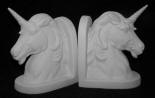 Unbicorn Head bookends