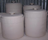 Paneled edge Canisters