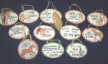 Oval Phrase Plaques