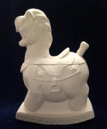 Rocking Horse cookie Jar