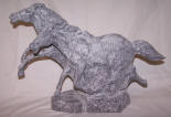 Stonecut horses