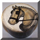 Round Box Driving Horse