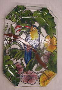 Parrot Plate Glass