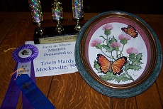 Butterfly & Thistle Plaque